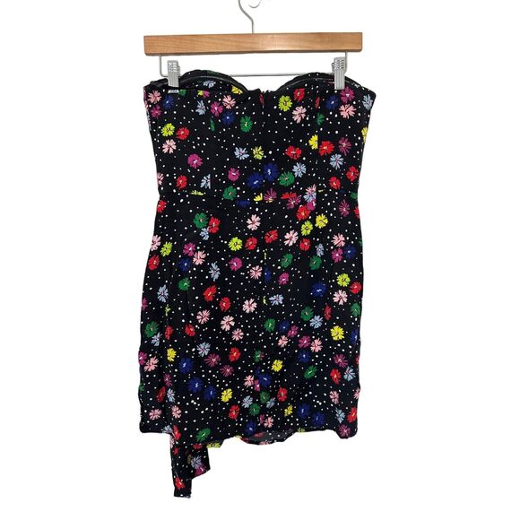 Yumi Kim Date Night Silk Mini Dress In Midnight NWOT Small - Picture 2 of 10